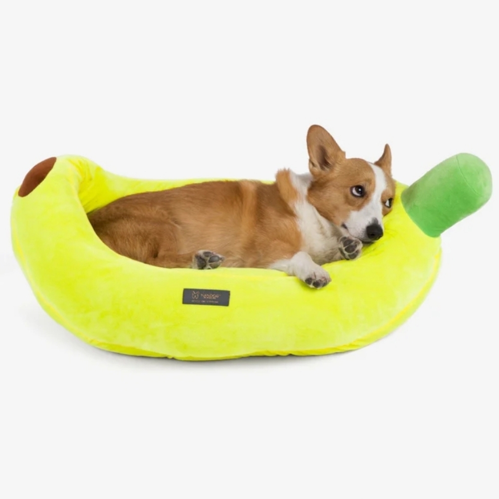 NANDOG Banana Dog and Cat Bed